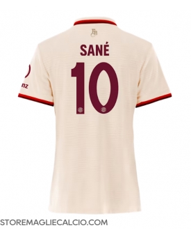 Bayern Munich Leroy Sane #10 Maglia Gara Terza Repliche 2024-25 Donna